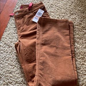 Brown corduroy pants size 2 petite